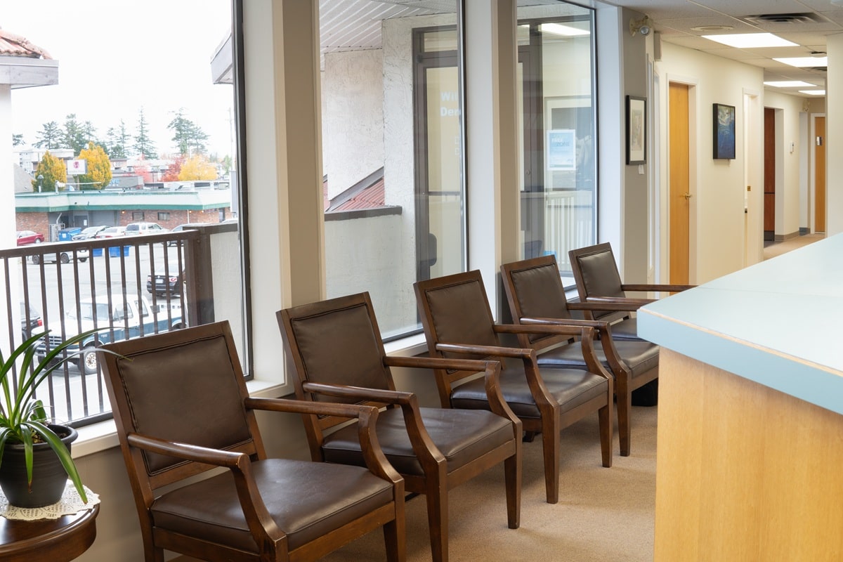 Waiting room chairs
